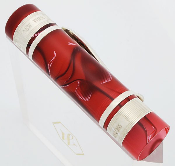 Visconti LE Verona Fountain Pen (036/365) - Clear & Red